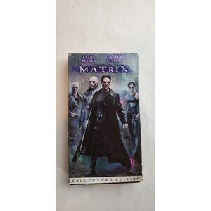 The Matrix VHS 1999 Collector's Edition Keanu Reeves Laurence Fishburne
